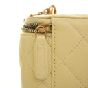 Chanel Small Lambskin Pearl...