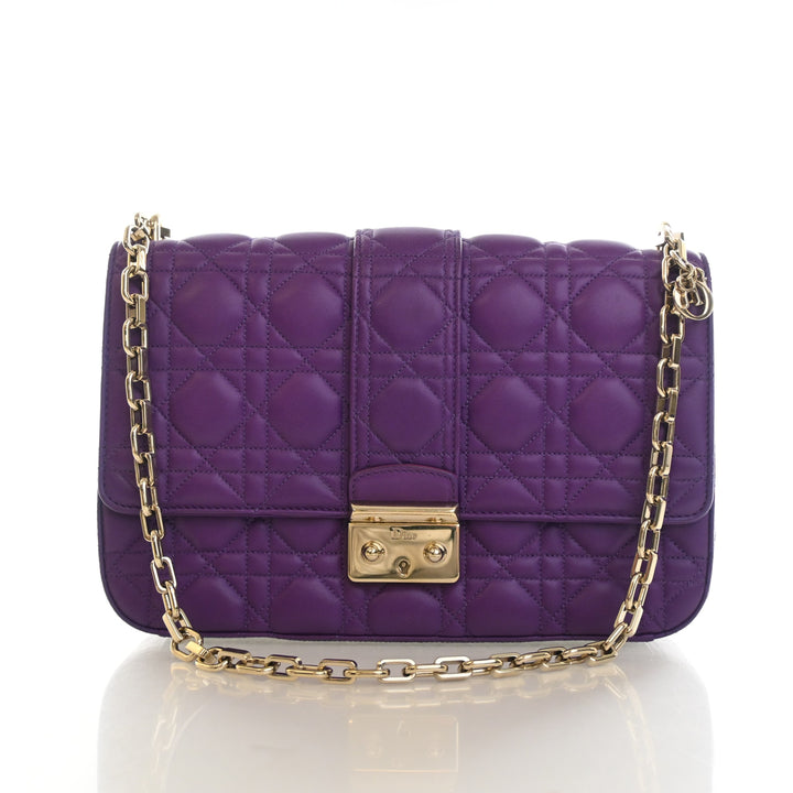 Christian Dior Lambskin Miss Dior Flap Bag