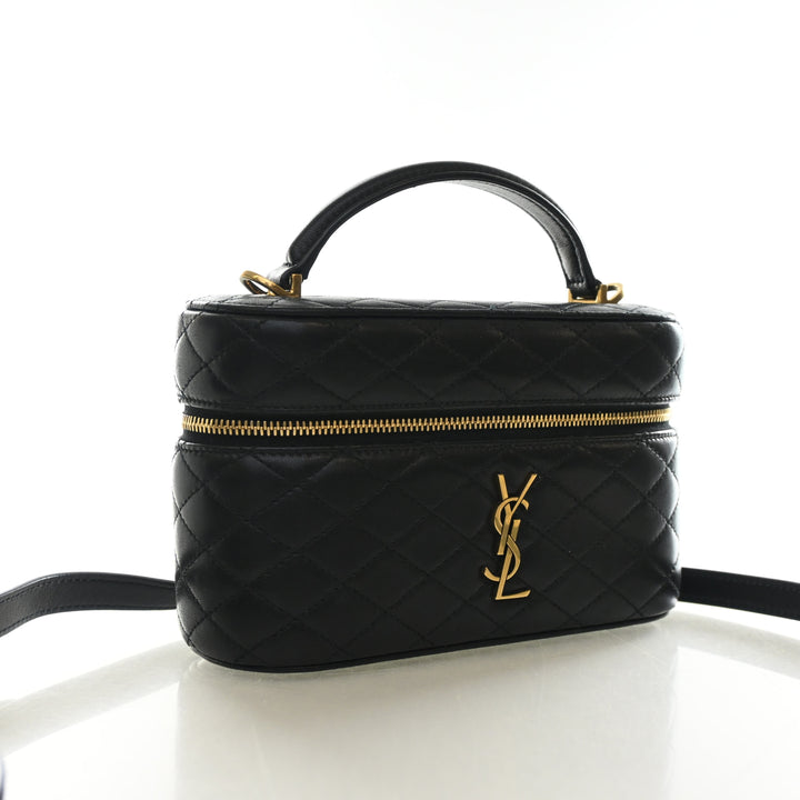 Saint Laurent Medium Lambskin Gaby Vanity