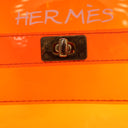 Hermes Vintage Orange Vinyl...