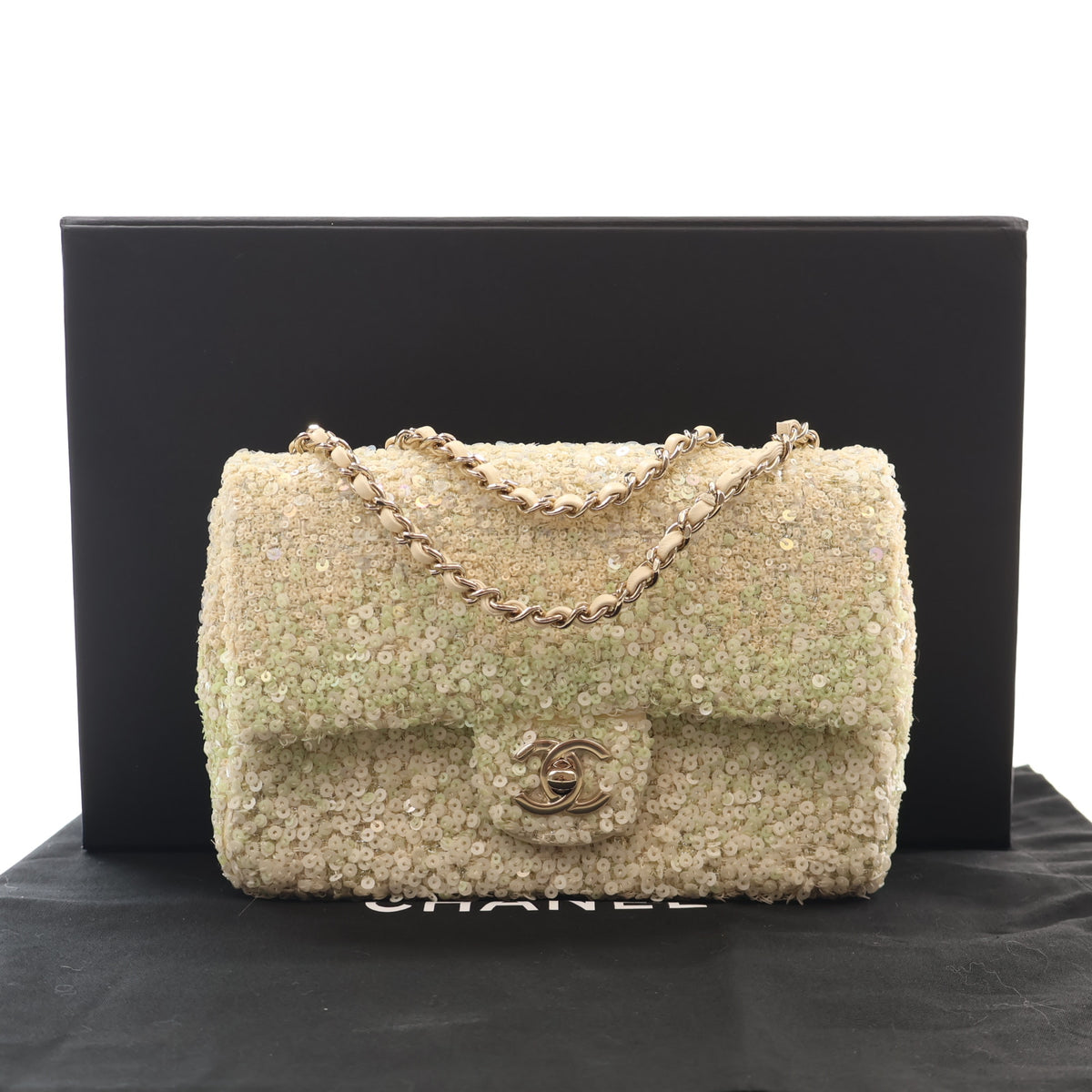Chanel Mini Sequin CC Flap Bag, photo 15 of 15