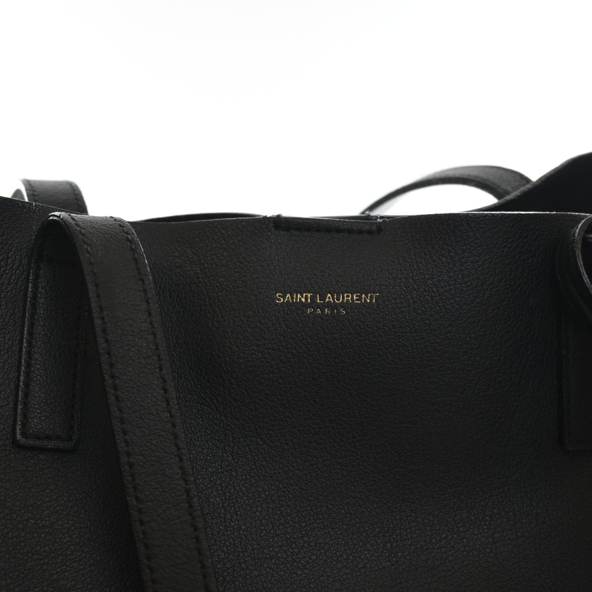 Saint Laurent Calfskin Shopping Tote, photo 4 of 17