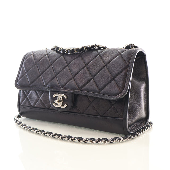Chanel Medium Aged Calfskin CC Flap Bag