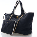Chanel Large Raffia Coco Be...