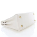 Hermes Blanc Swift Kelly 25