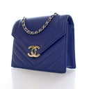 Chanel Mini Lambskin Square...