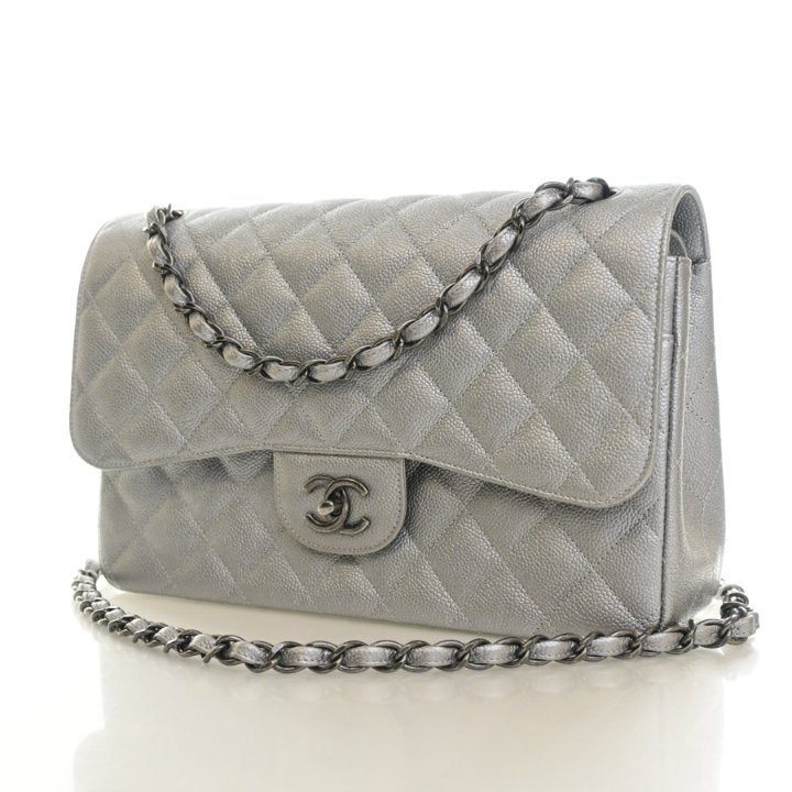 Chanel Jumbo Caviar Classic Double Flap Bag, photo 3 of 14