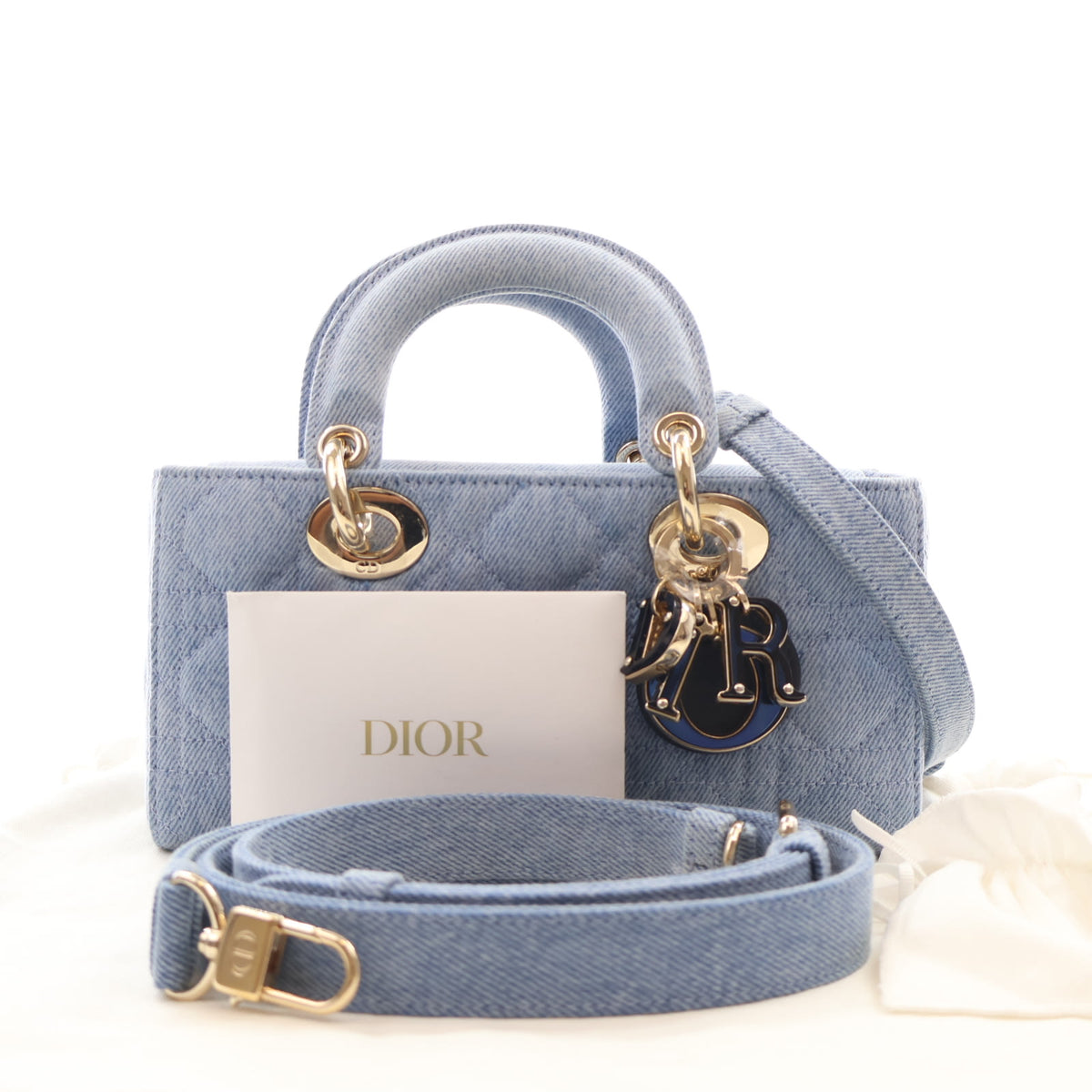 Christian Dior Small Denim Lady D-Joy, photo 17 of 17