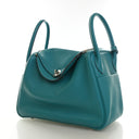 Hermes Bleu Paon Clemence L...