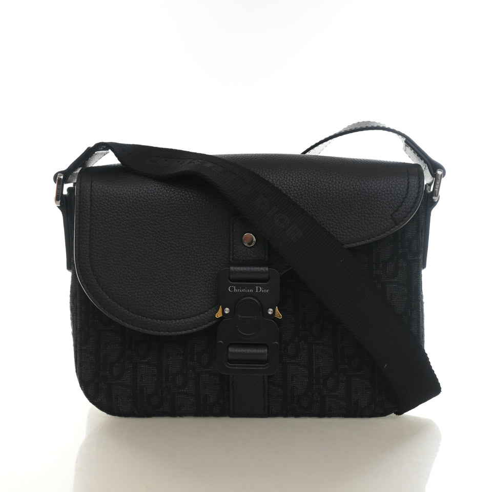 Christian Dior Small Oblique Saddle Messenger Bag