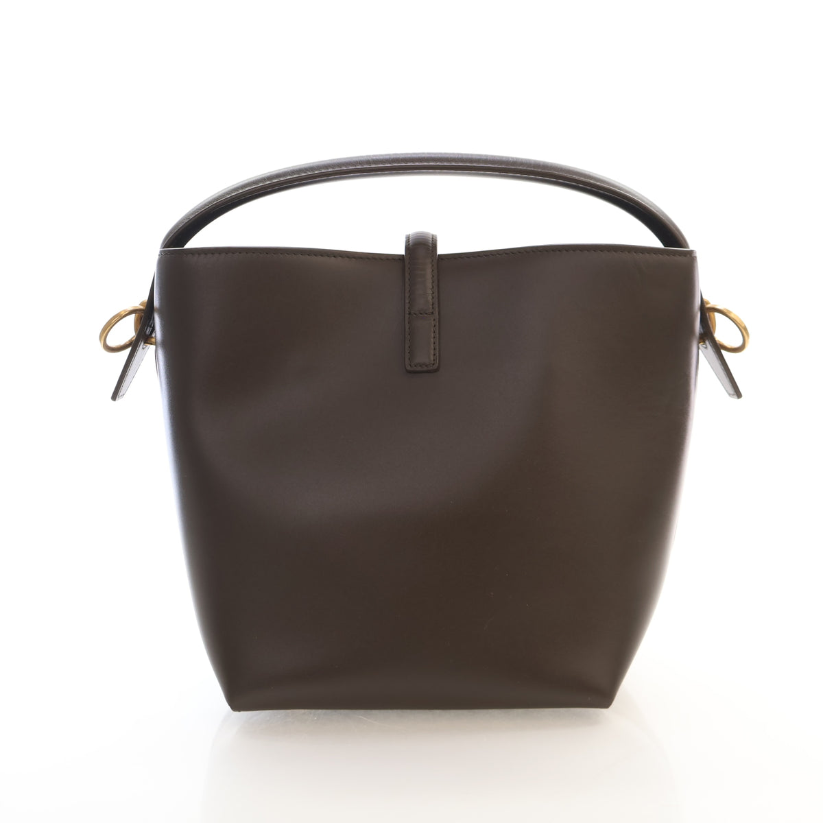 Pre-Owned Saint Laurent Bucket Bag Small Calfskin Le 37, front view