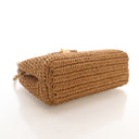 Chanel Nano Raffia Kelly Sh...