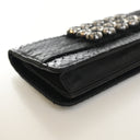 Chanel Python Mesh Clutch