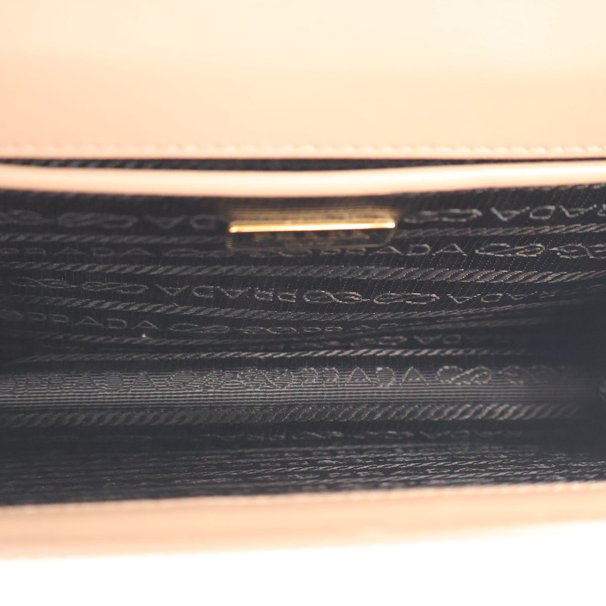 Prada Saffiano Triangle Logo Envelope Shoulder Bag, photo 13 of 14