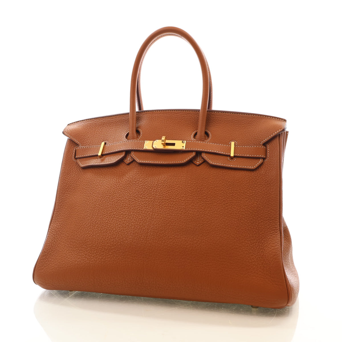 Hermes Vintage Gold Togo Birkin 35, photo 3 of 16