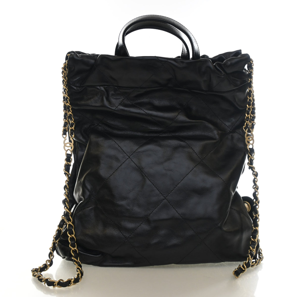 Chanel Shiny Calfskin 22 Backpack, photo 11 of 15