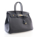 Hermes Noir Togo Birkin 35