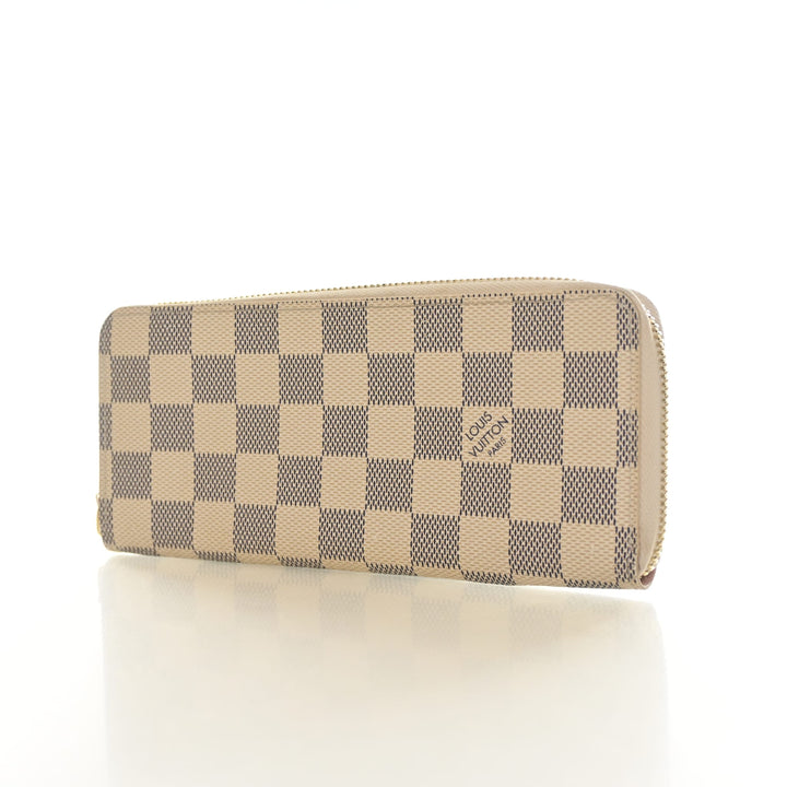 Louis Vuitton Damier Azur Clemence Wallet