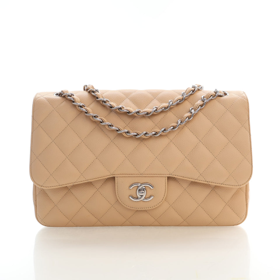 Chanel Jumbo Caviar Classic Double Flap Bag