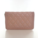 Chanel Caviar Boy Wallet On...