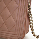 Chanel Caviar Boy Wallet On...