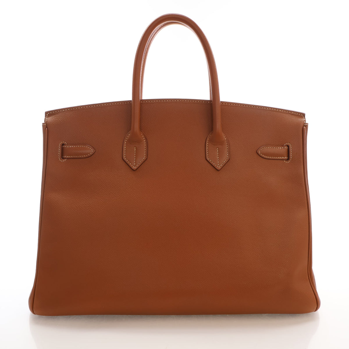 Vintage Hermès Birkin 35 Gold Epsom Leather, front view, photo 15 of 21