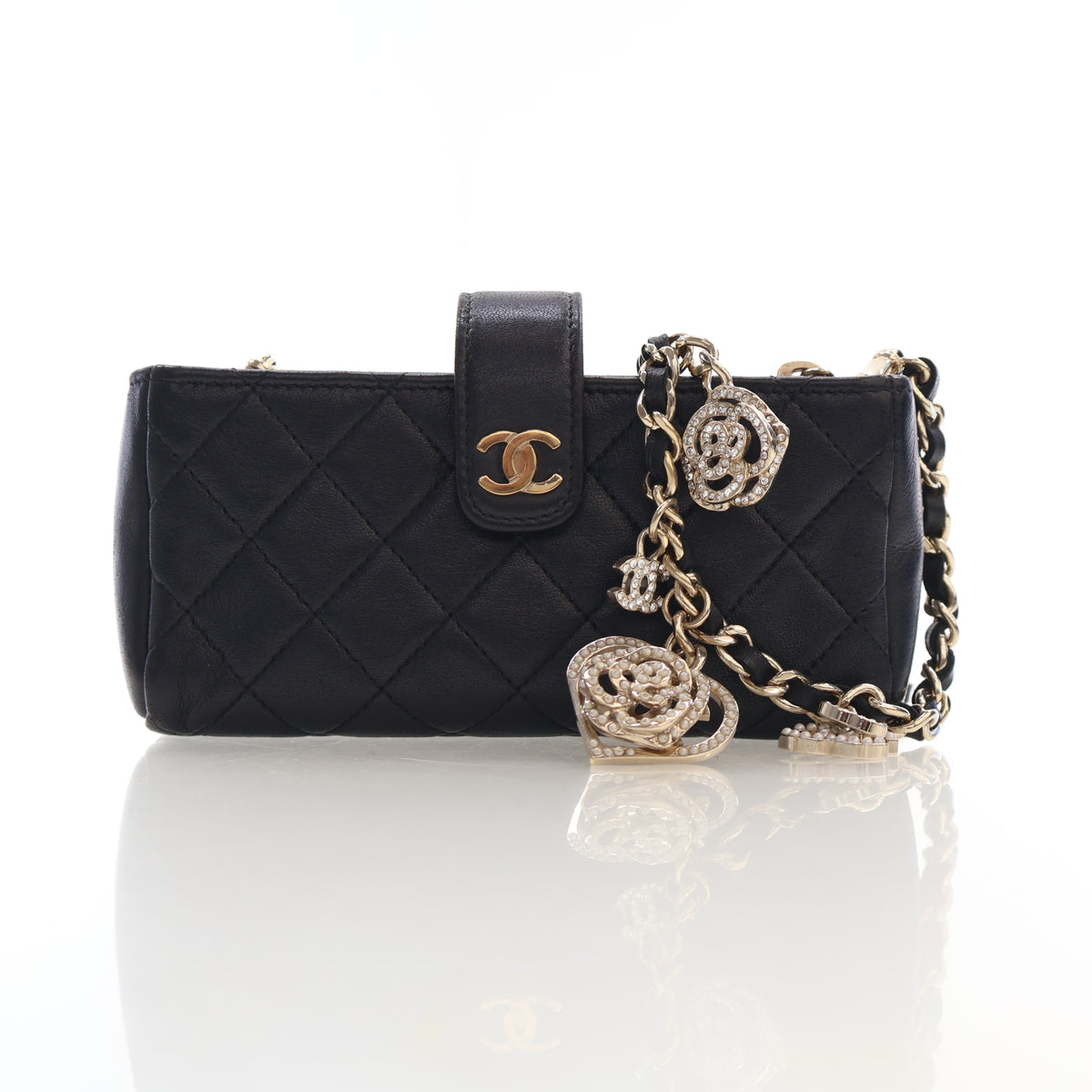 Chanel Lambskin Clutch With Chain, photo 2 of 18