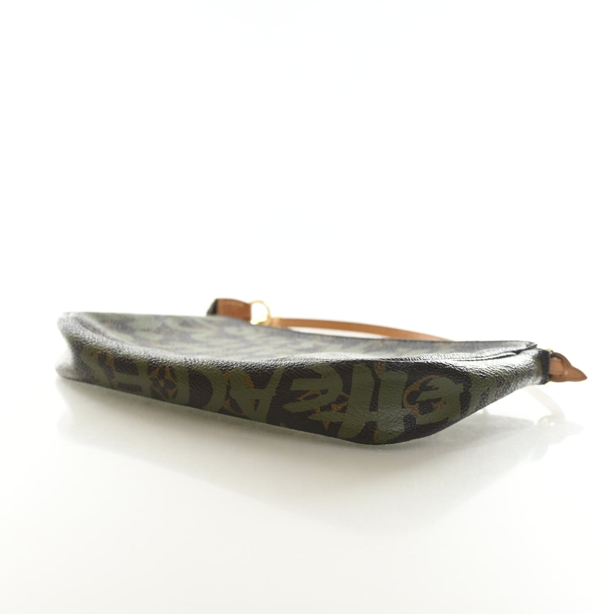 Vintage Louis Vuitton Pochette X Stephen Sprouse Monogram Graffiti Accessoires, side view