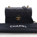 Chanel Mini Lambskin Diamon...
