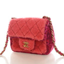 Chanel Mini Shearling Squar...