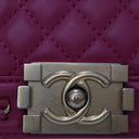 Chanel Small Calfskin Top H...