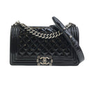 Chanel Medium Black Patent ...
