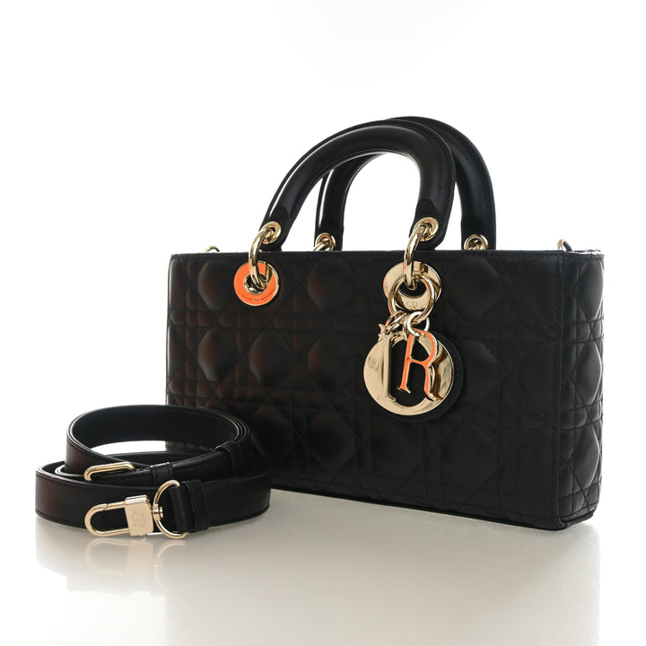 Christian Dior Medium Lambskin Lady D-Joy