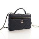 Chanel Caviar Slim Vanity T...