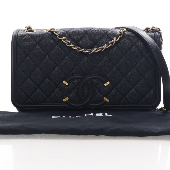 Chanel Medium Caviar Filigree Flap Bag, photo 16 of 16