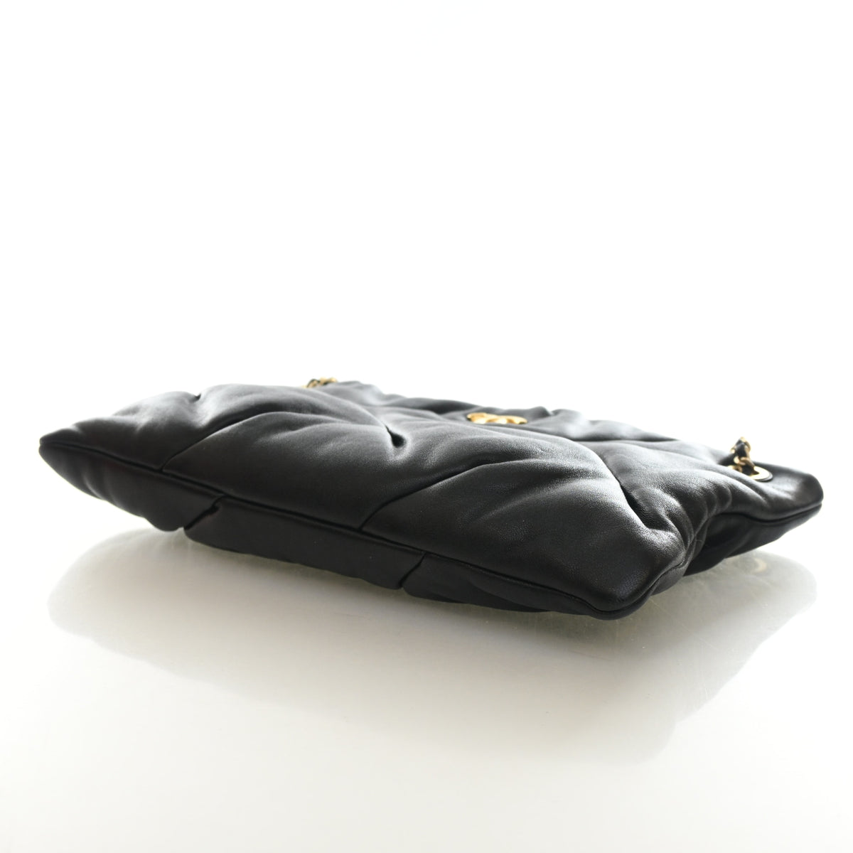Chanel Large Lambskin Pouch With Chain, photo 7 of 14