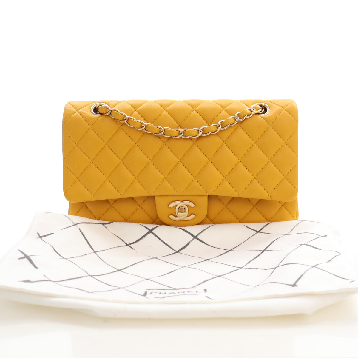 Chanel Medium Lambskin Classic Double Flap Bag, photo 18 of 18
