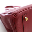 Hermes Rouge H Togo Birkin 30 