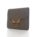 Hermes Etoupe Epsom Compact...