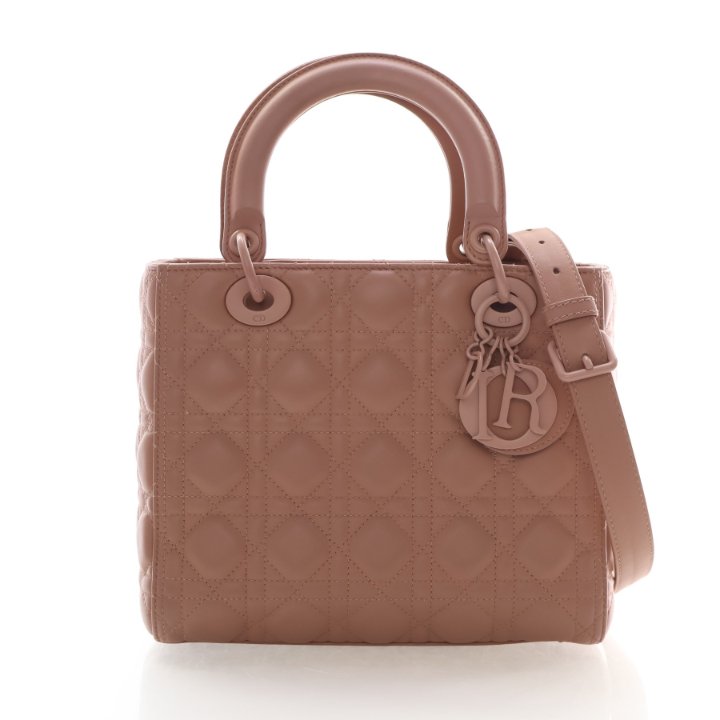 Christian Dior Medium Lambskin Lady Dior