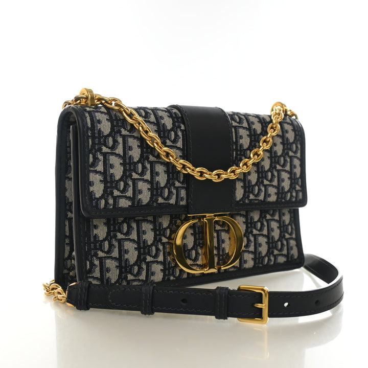 Christian Dior Medium Oblique 30 Montgaine Flap Chain Bag