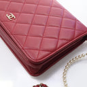 Chanel Lambskin Pearl Walle...