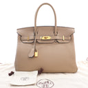 Birkin 30 Gris Turterelle