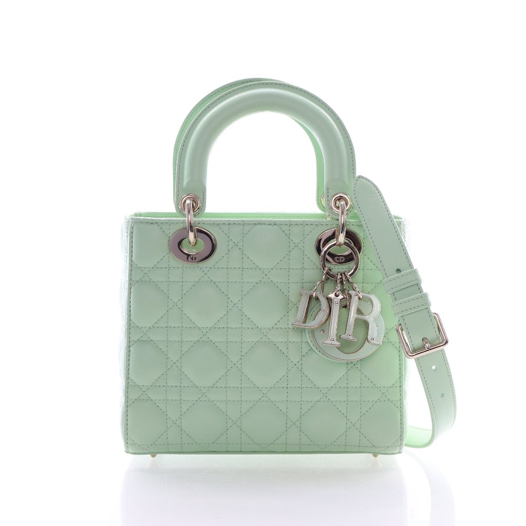 Pre-Owned Christian Dior Lady Dior Small Lambskin, front view
