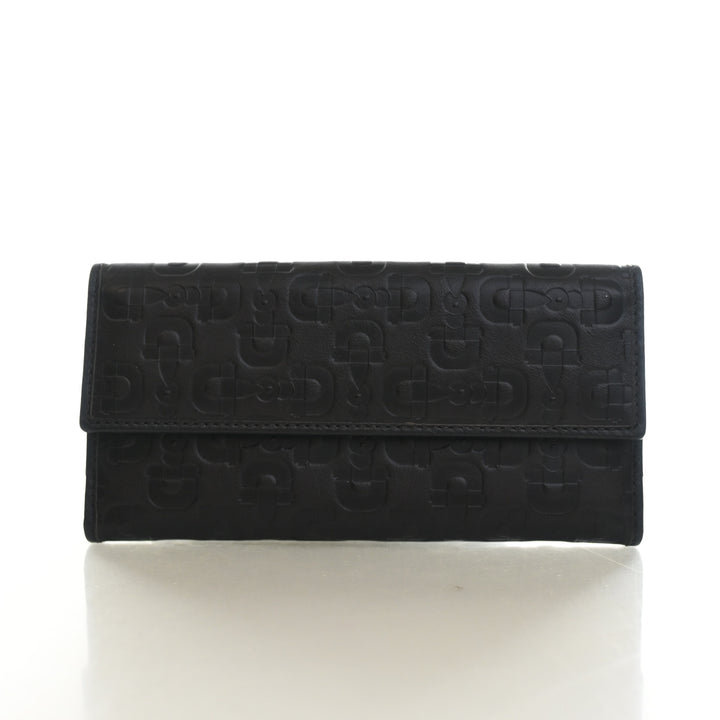 Gucci Calfskin All Over Bi Fold Wallet