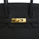 Hermes Noir Togo Birkin 25