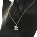 Chanel Crystal CC Logo Pend...
