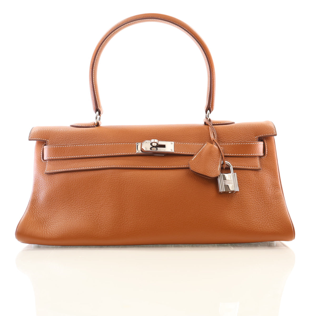 Hermes Gold Clemence JPG Shoulder Kelly 42, photo 1 of 17