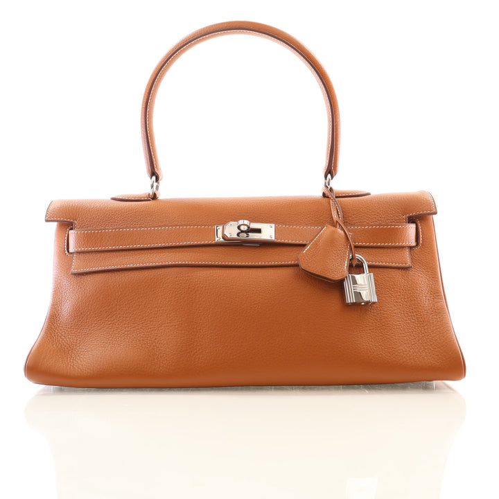 Hermes Gold Clemence JPG Shoulder Kelly 42