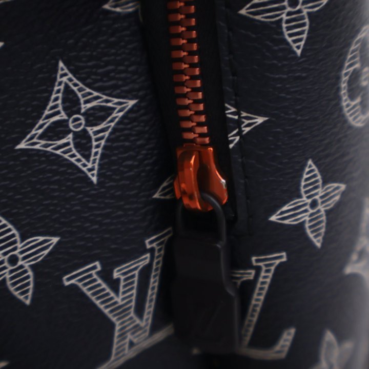Pre-Owned Louis Vuitton Backpack Monogram Ink Upside Down Apollo, hardware close-up, photo 14 of 19
